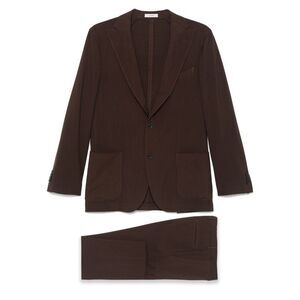 Boglioli Men Wool Double-Breasted Suit